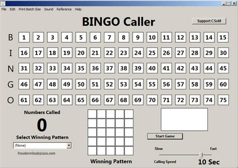 bingo caller app for laptop|Bingo Announcer .